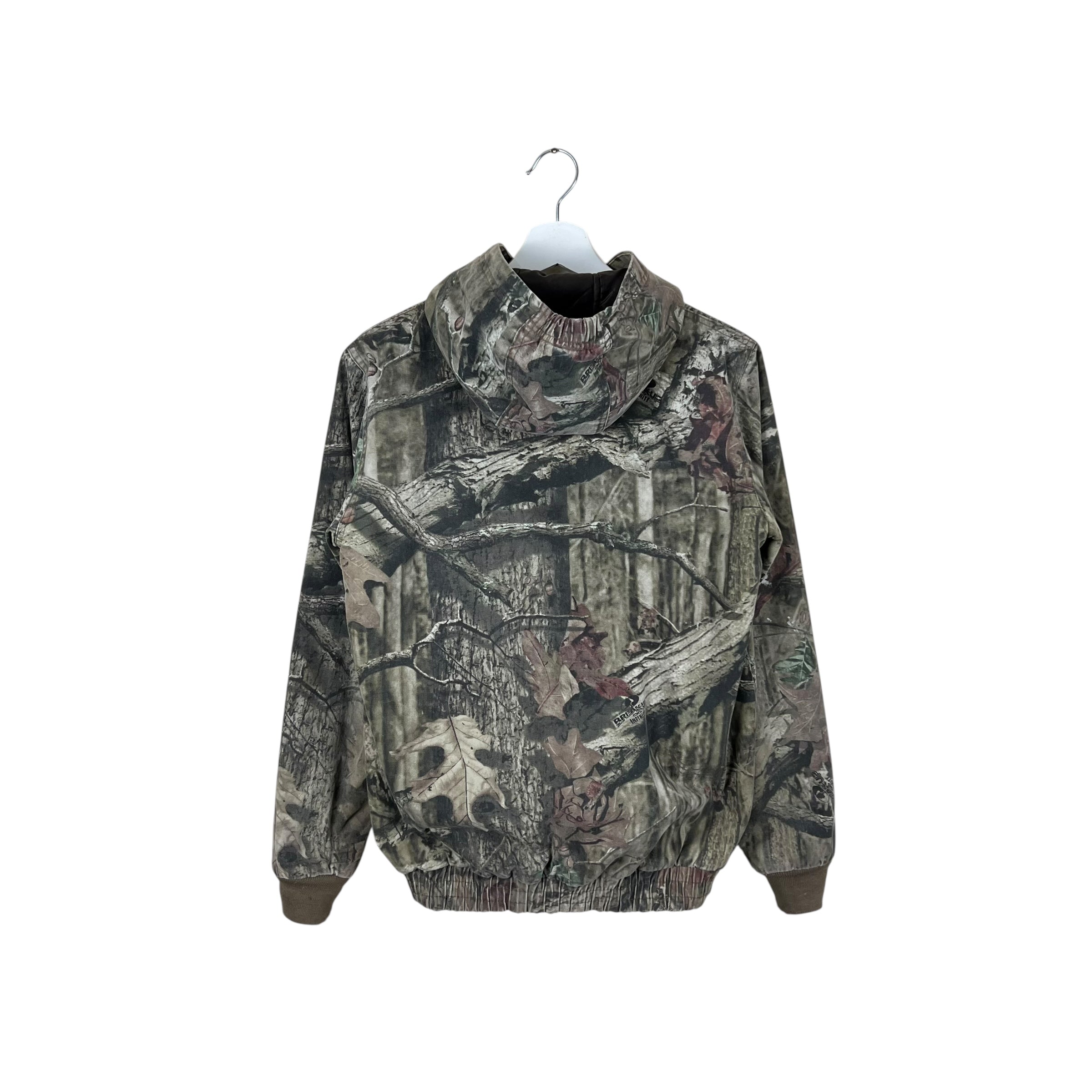 Vintage Youth RedHead Silent-Hide RealTree Full Zip Hooded Jacket Camo