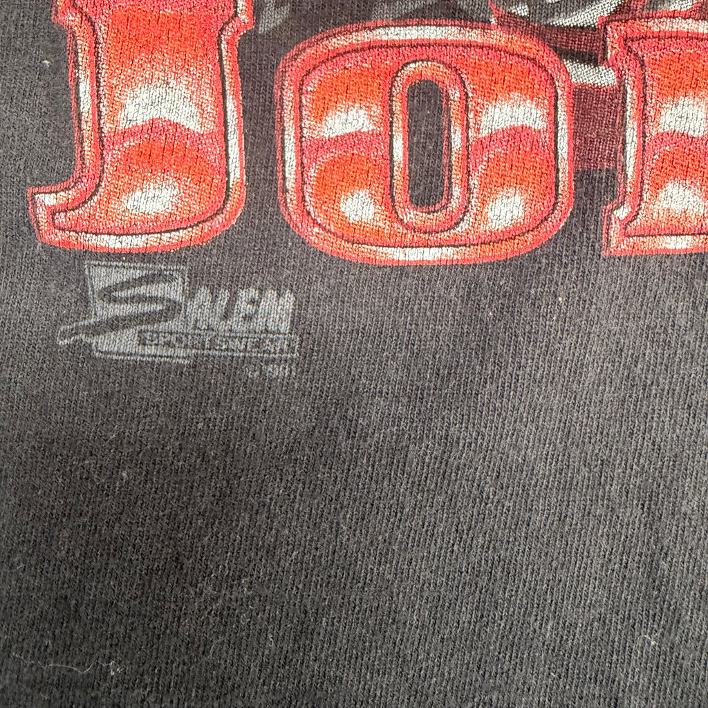 1991 Salem NBA Chicago Bulls Michael Jordan Tee Black
