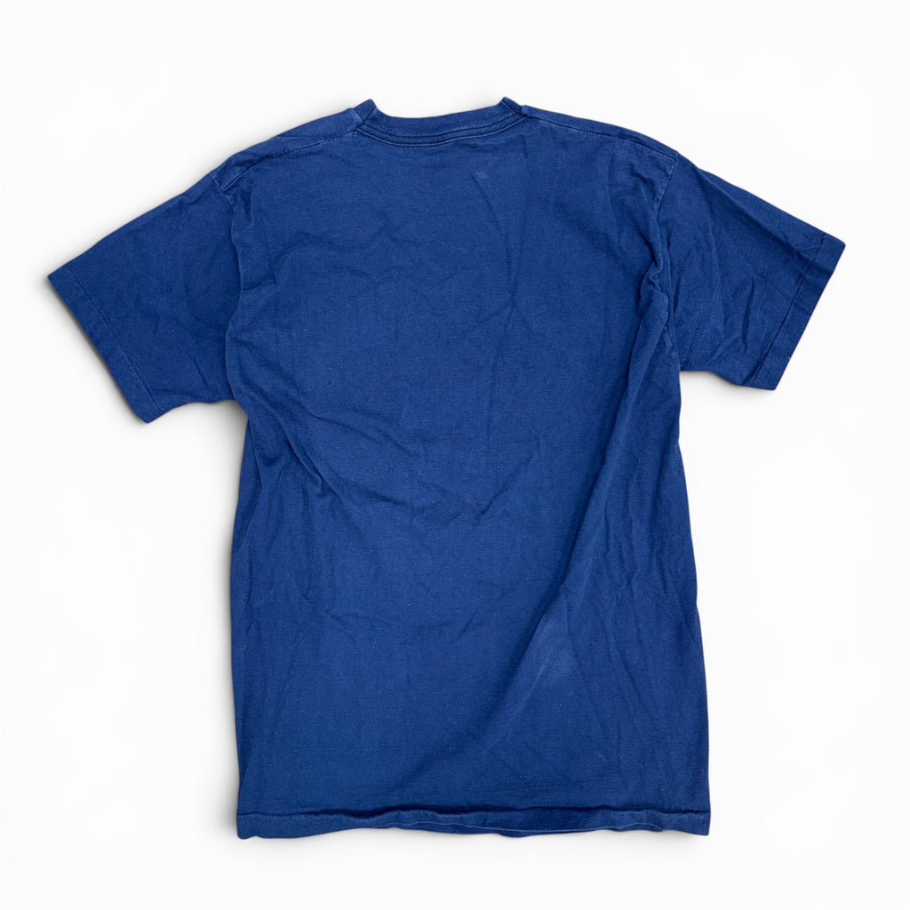 Vintage West Virginia Mountaineers  Logo Tee Navy