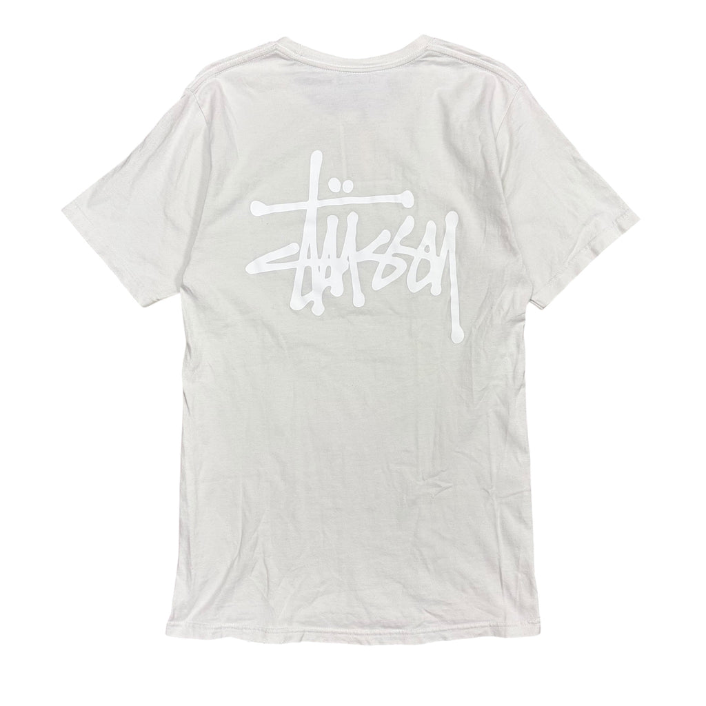 Stussy Basic Logo Tee Cream