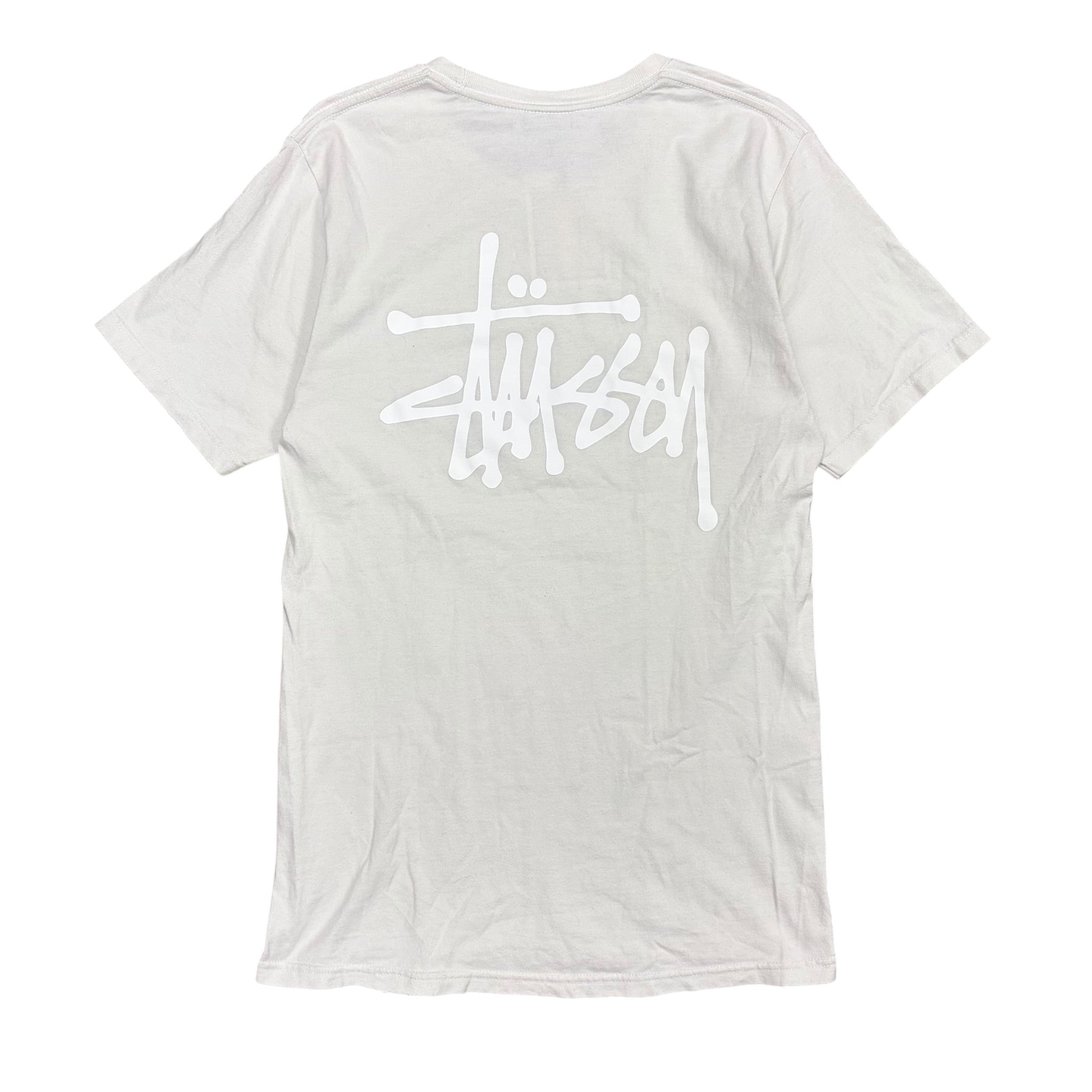 Stussy Basic Logo Tee Cream