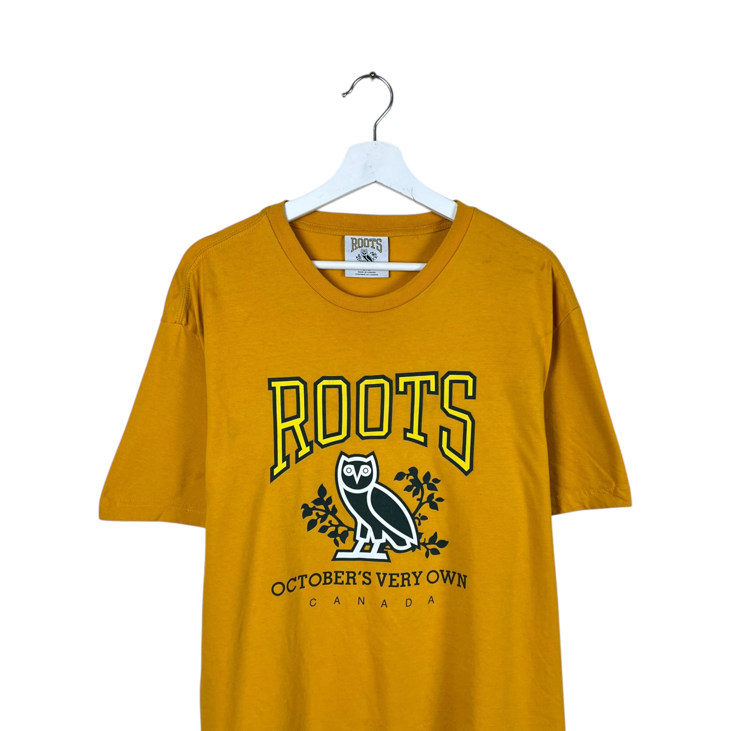 OVO x Roots Tee Yellow