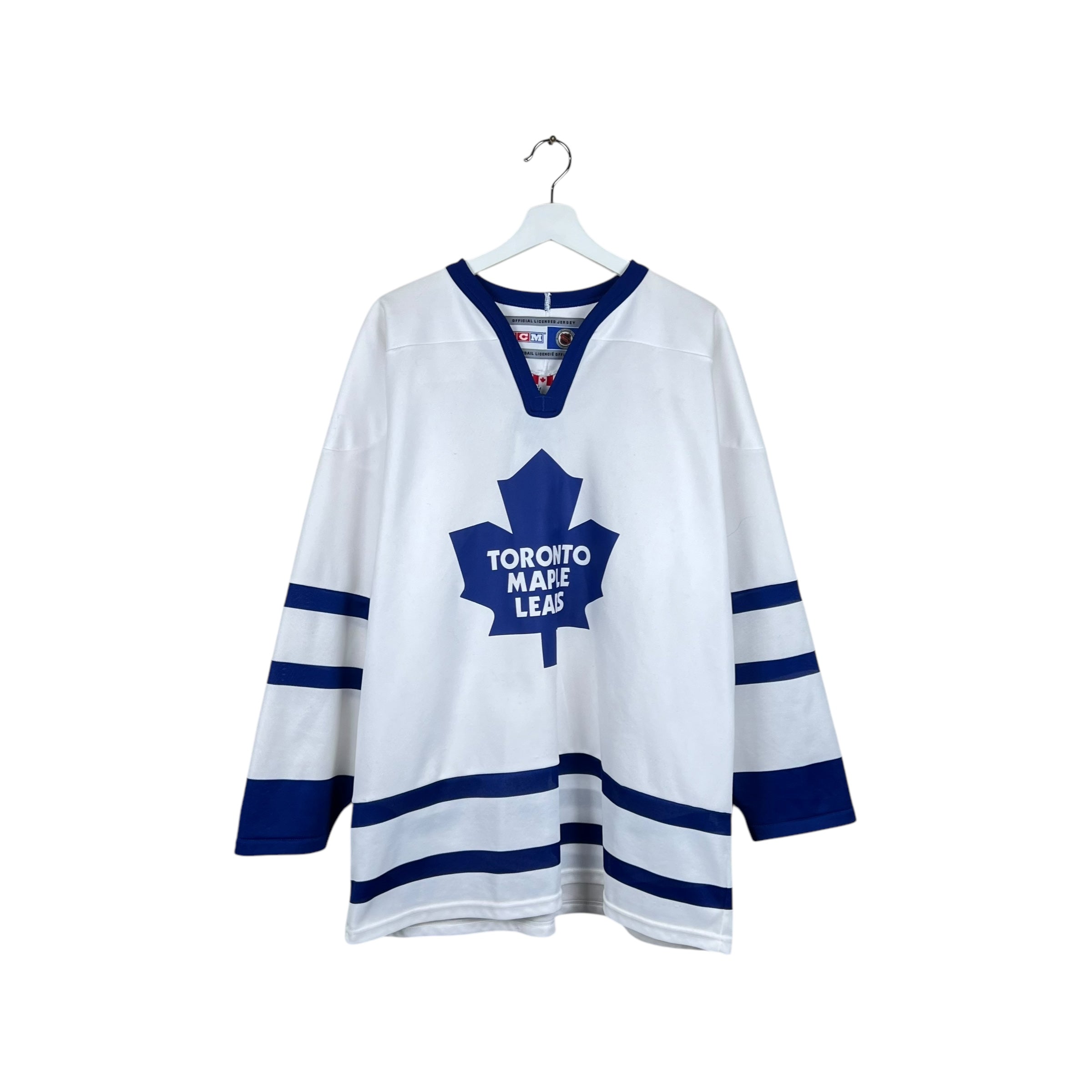Vintage CCM Toronto Maple Leafs Blank Home Jersey