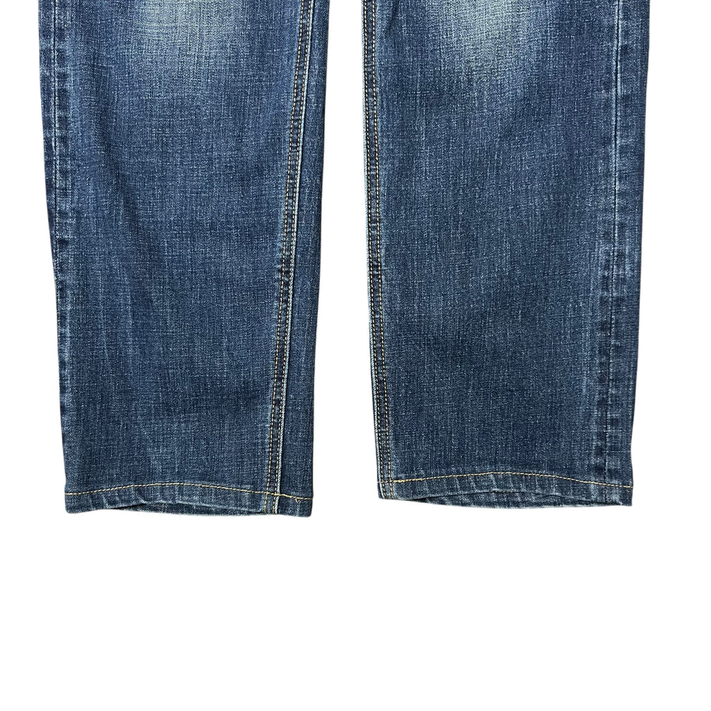 Evisu Straight Fit Jeans Dark Indigo
