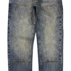 Billionaire Boys Club Embroidered Smart Cut Double Knee Pants Hard Wash