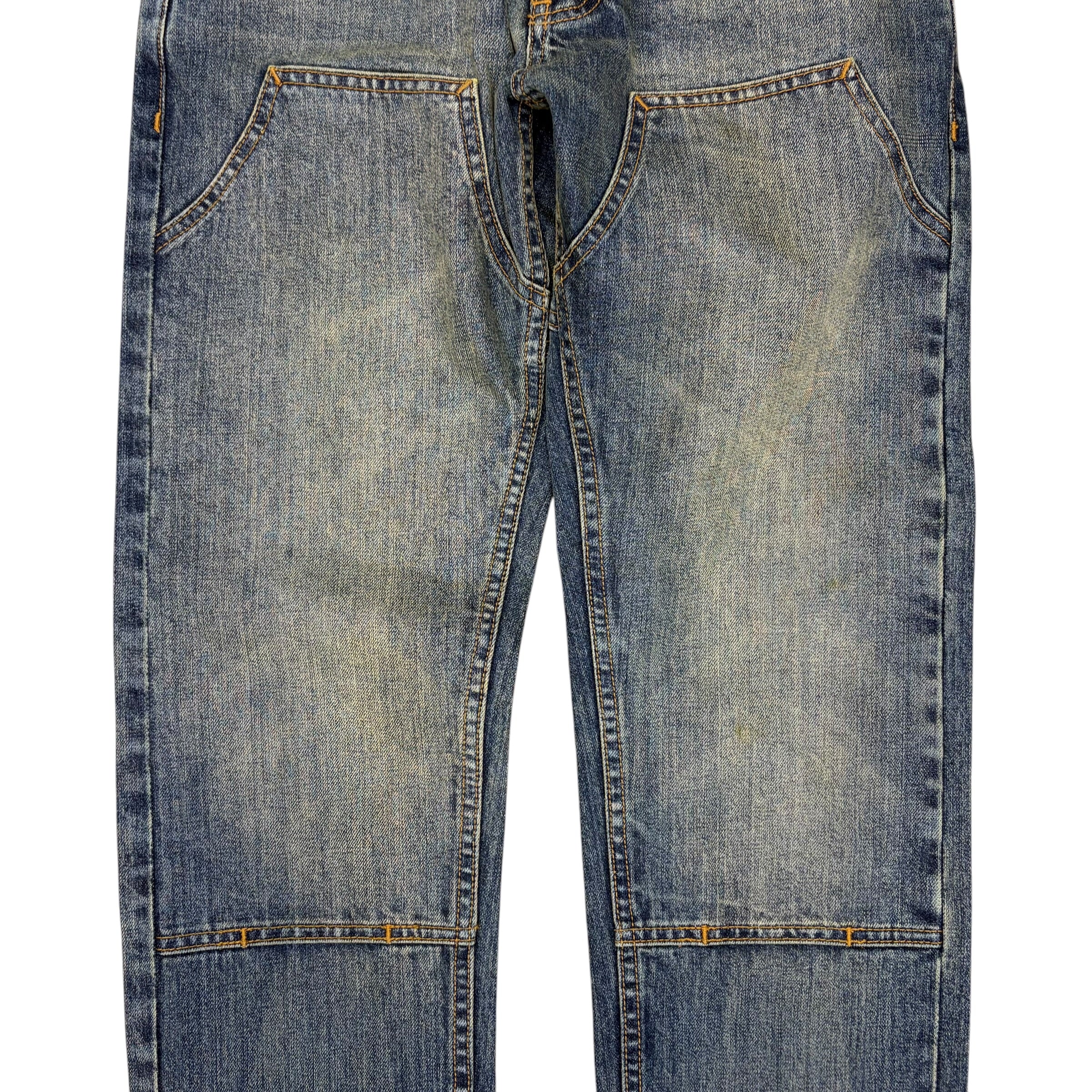 Billionaire Boys Club Embroidered Smart Cut Double Knee Pants Hard Wash