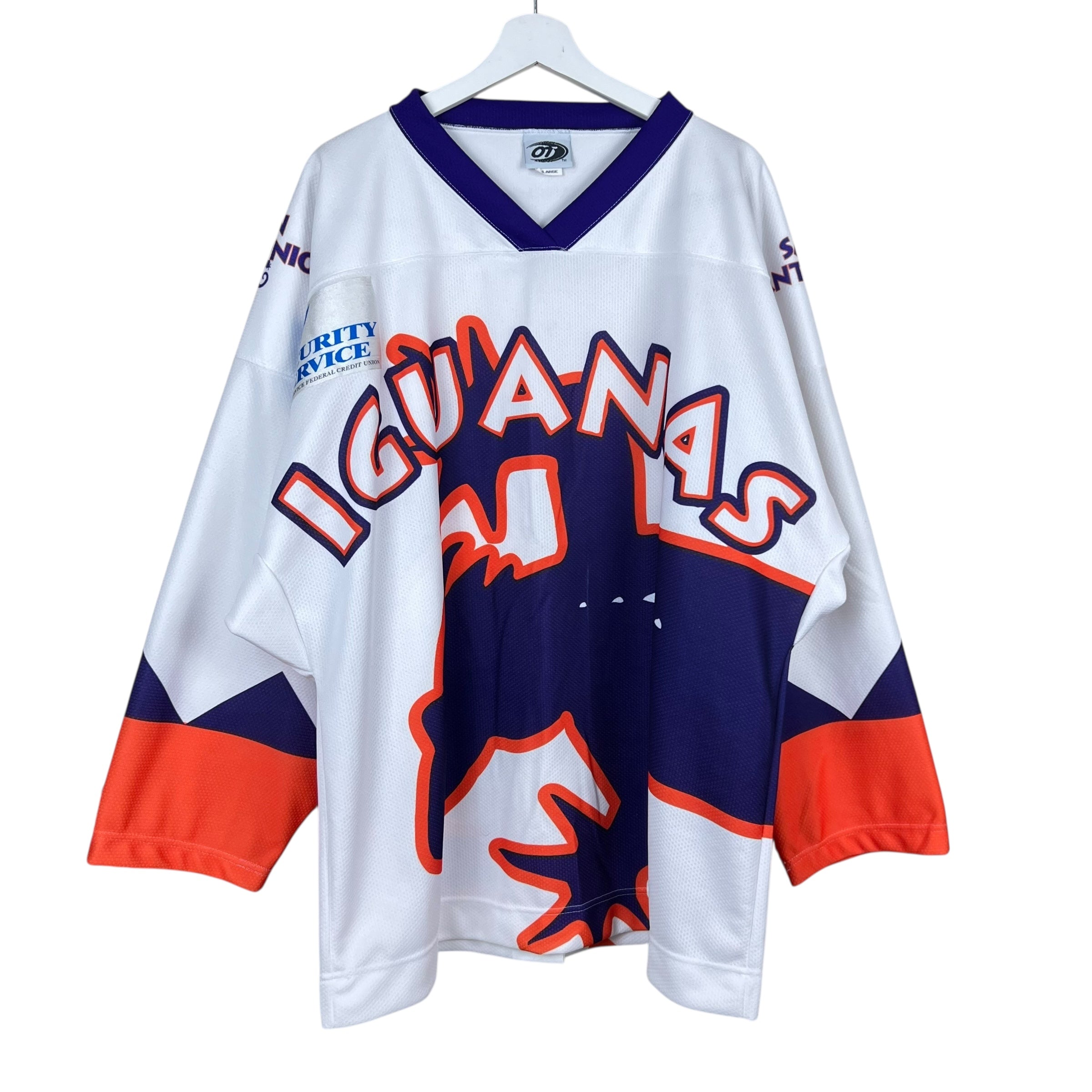 Vintage Minor League Revi San Antonio Iguanas Blank Home Jersey