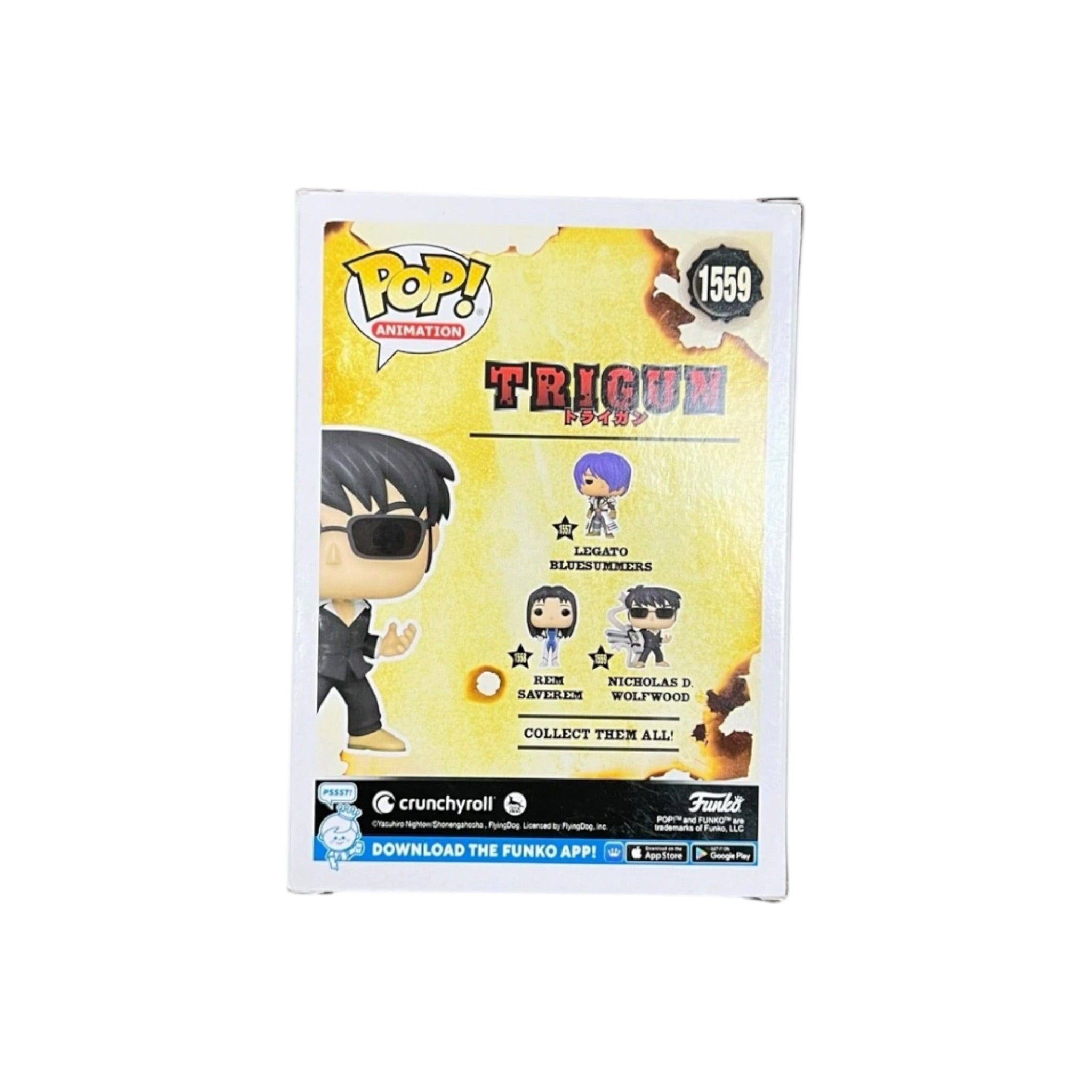 Funko Pop! Trigun “Nicolas D. Wolfwood” (#1559)