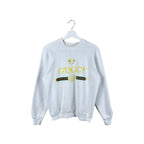 Vintage Bootleg Gucci Logo Crewneck White