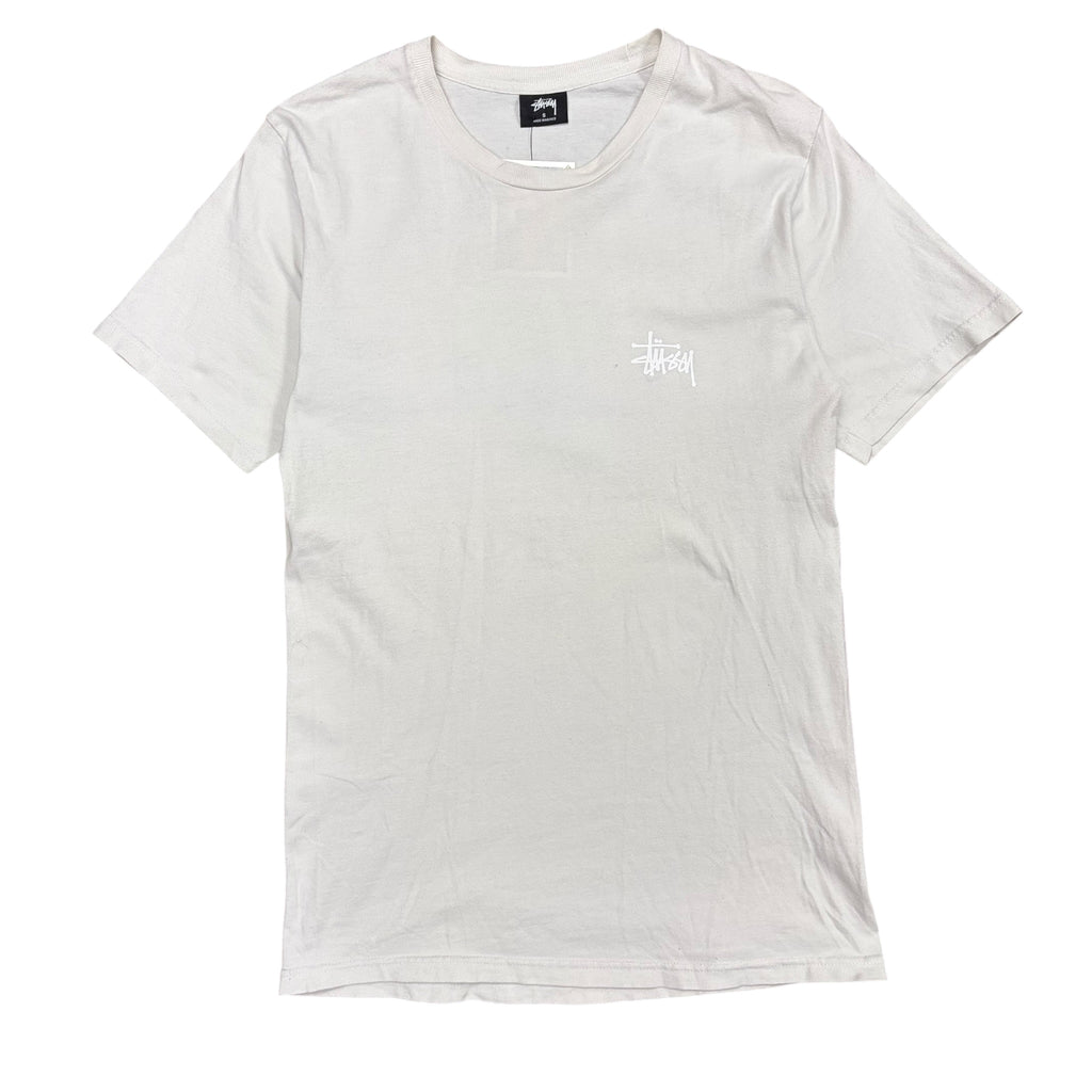 Stussy Basic Logo Tee Cream