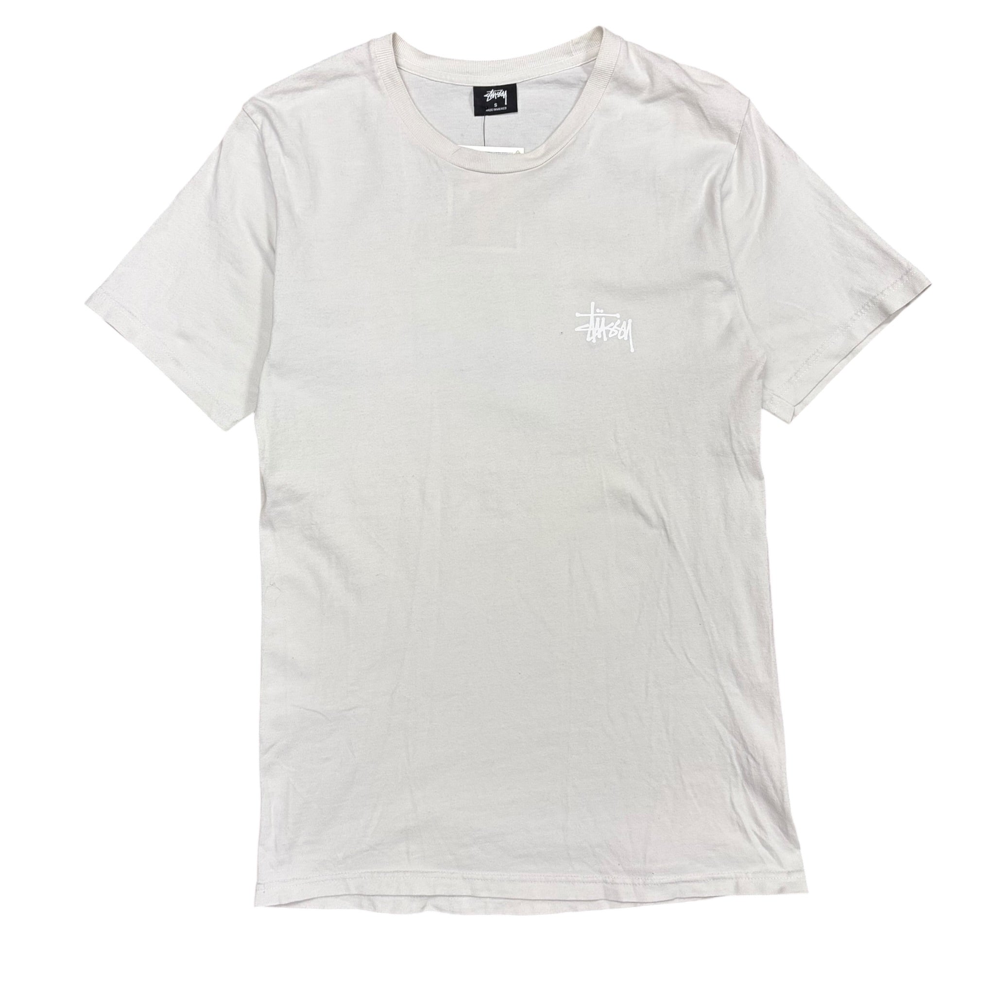 Stussy Basic Logo Tee Cream