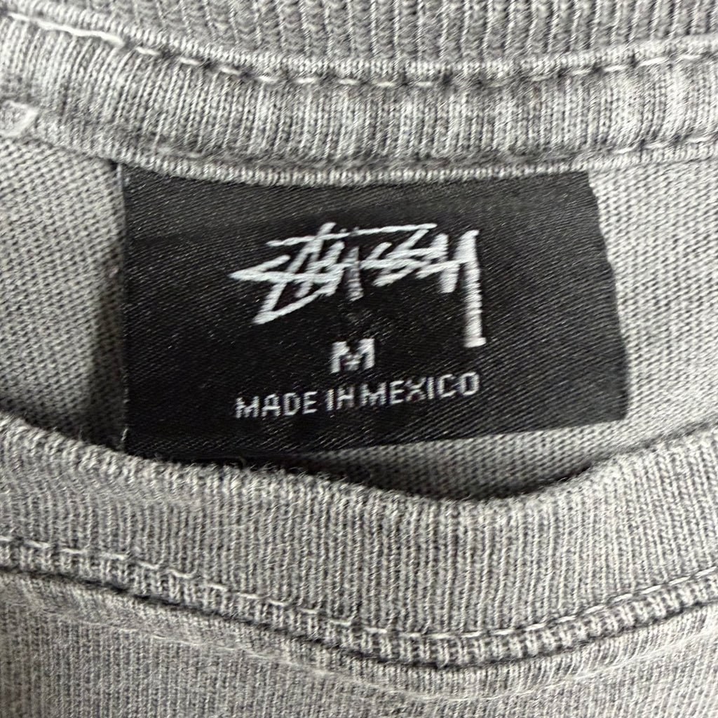Stussy Hellshire Longsleeve Washed Black