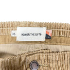 Honor The Gift C-Fall Corduroy Carpenter Pant Khaki