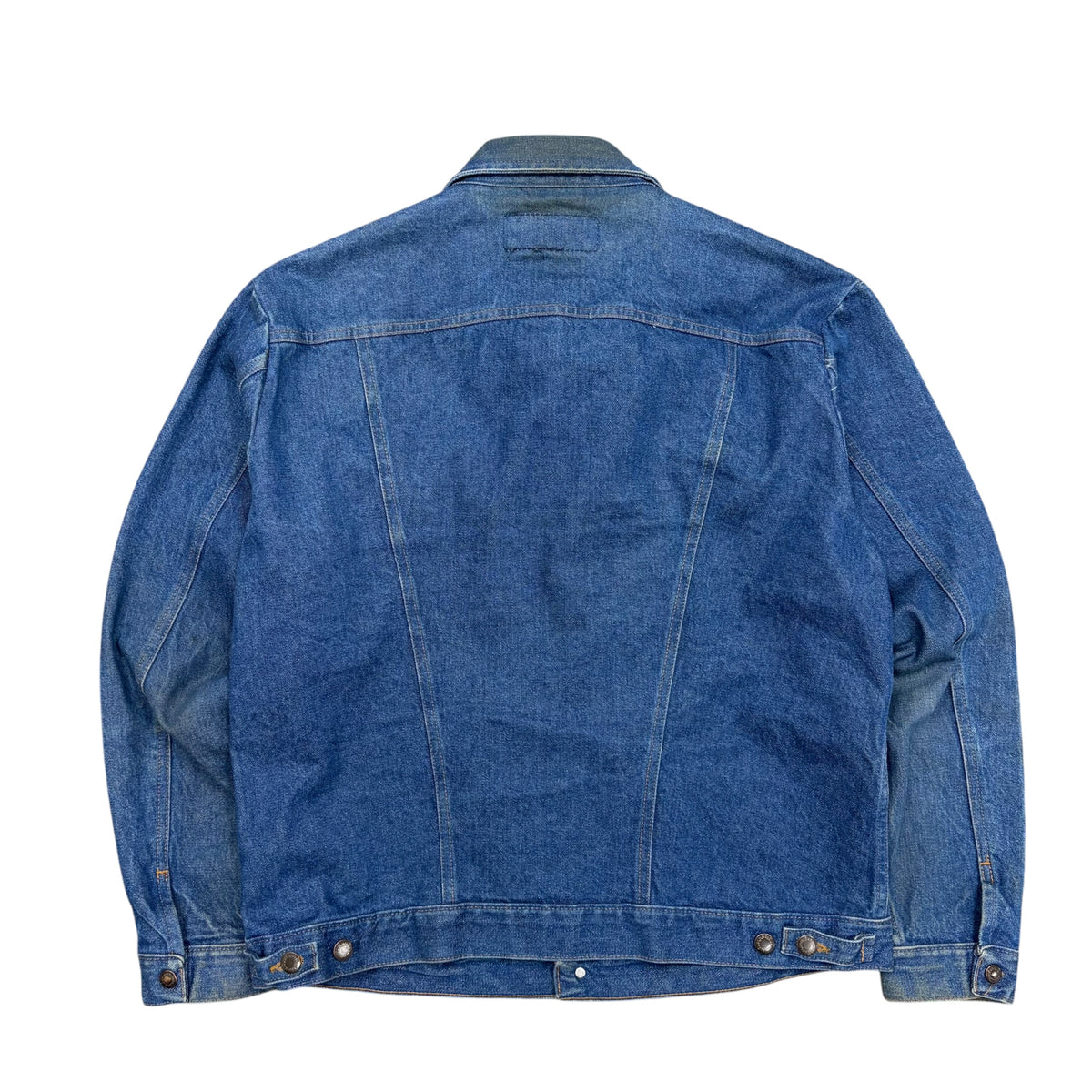 Vintage Wrangler Cowboy Cut Denim Jacket Dark Wash