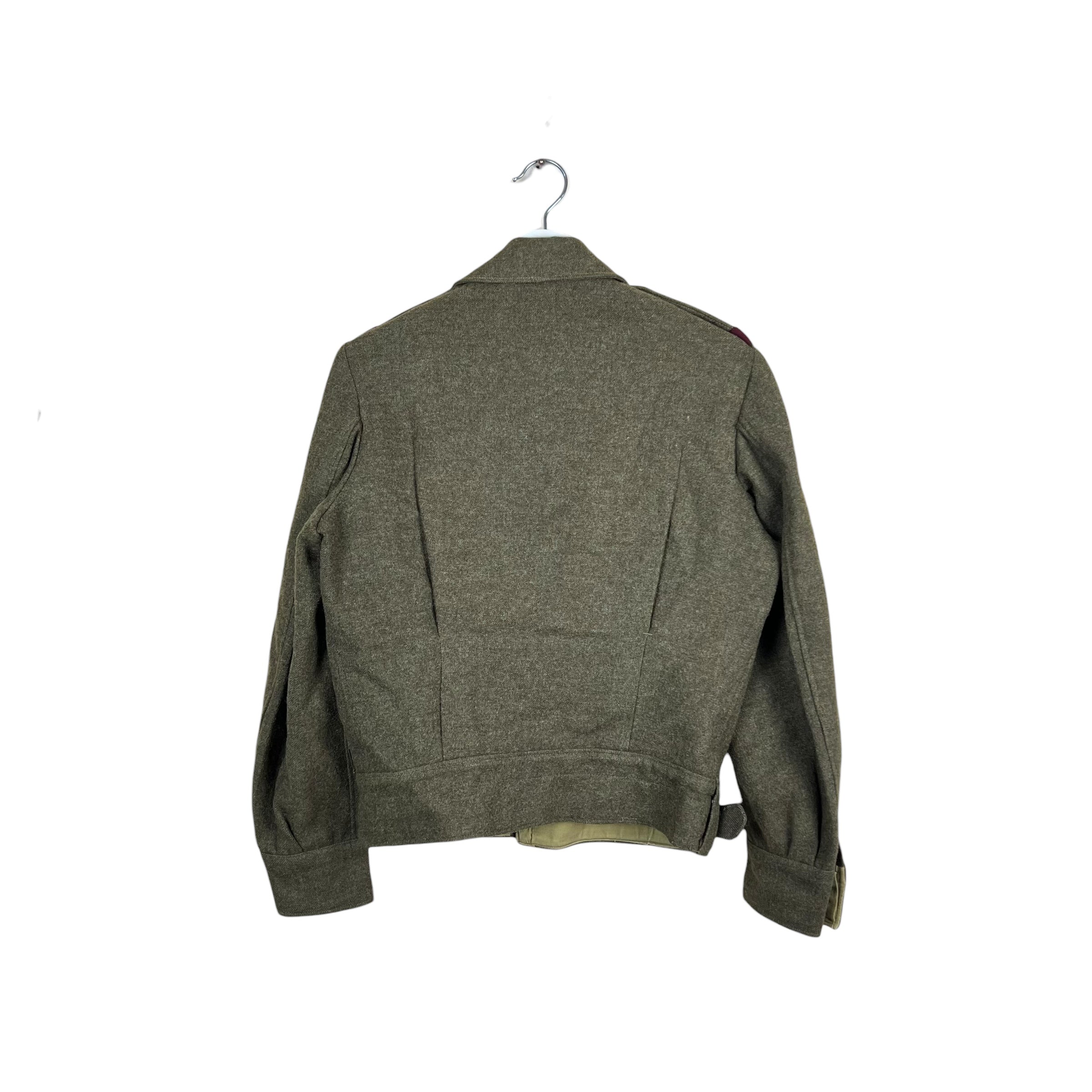 Vintage World War II Military Women’s Battle Dress Wool Jacket