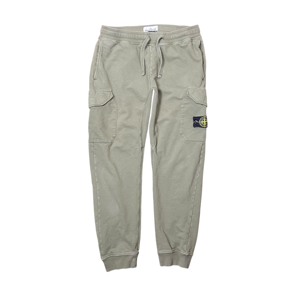 Stone Island Cargo Sweatpants Light Olive