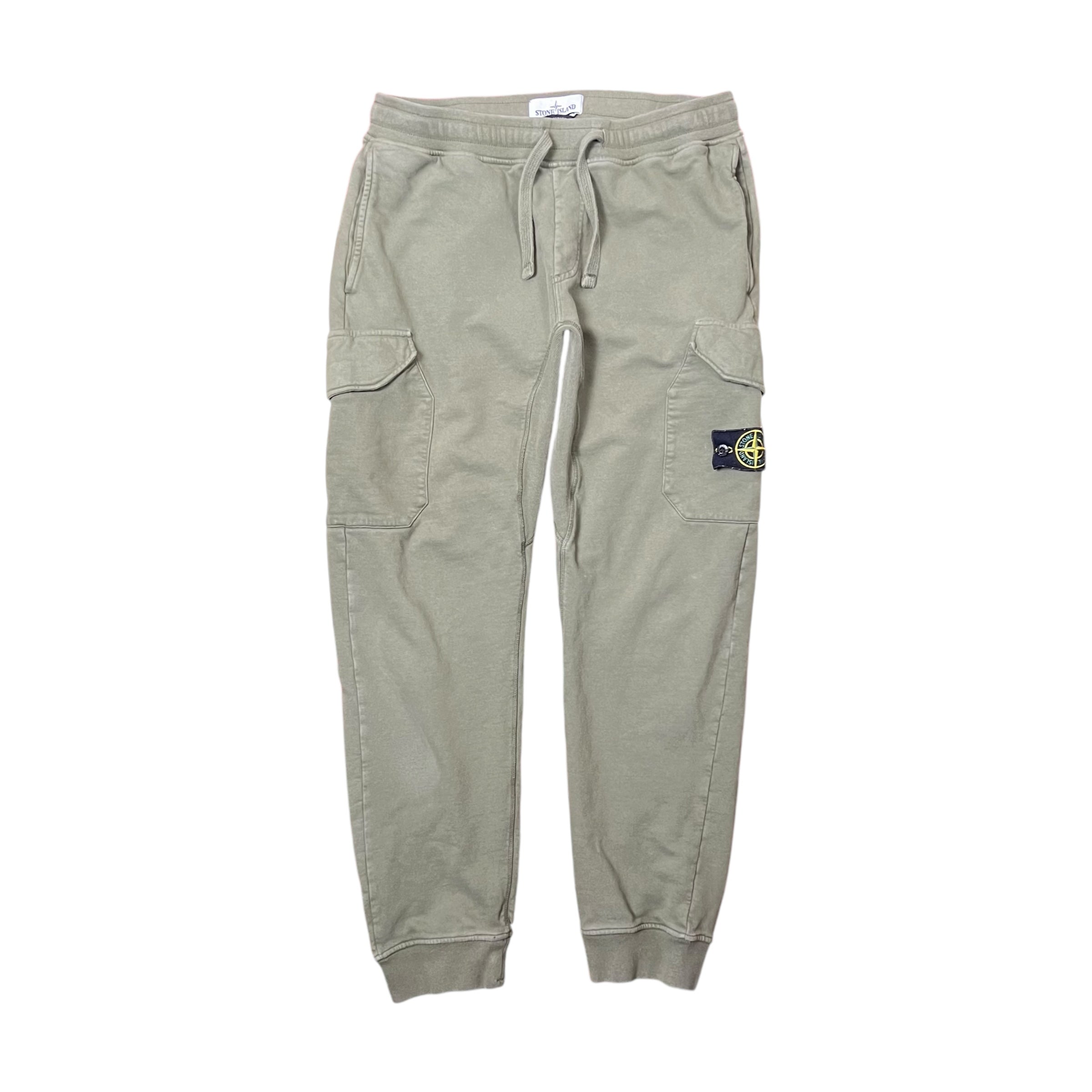 Stone Island Cargo Sweatpants Light Olive