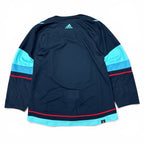 Vintage Adidas NHL Seattle Kraken Blank Home Jersey Navy