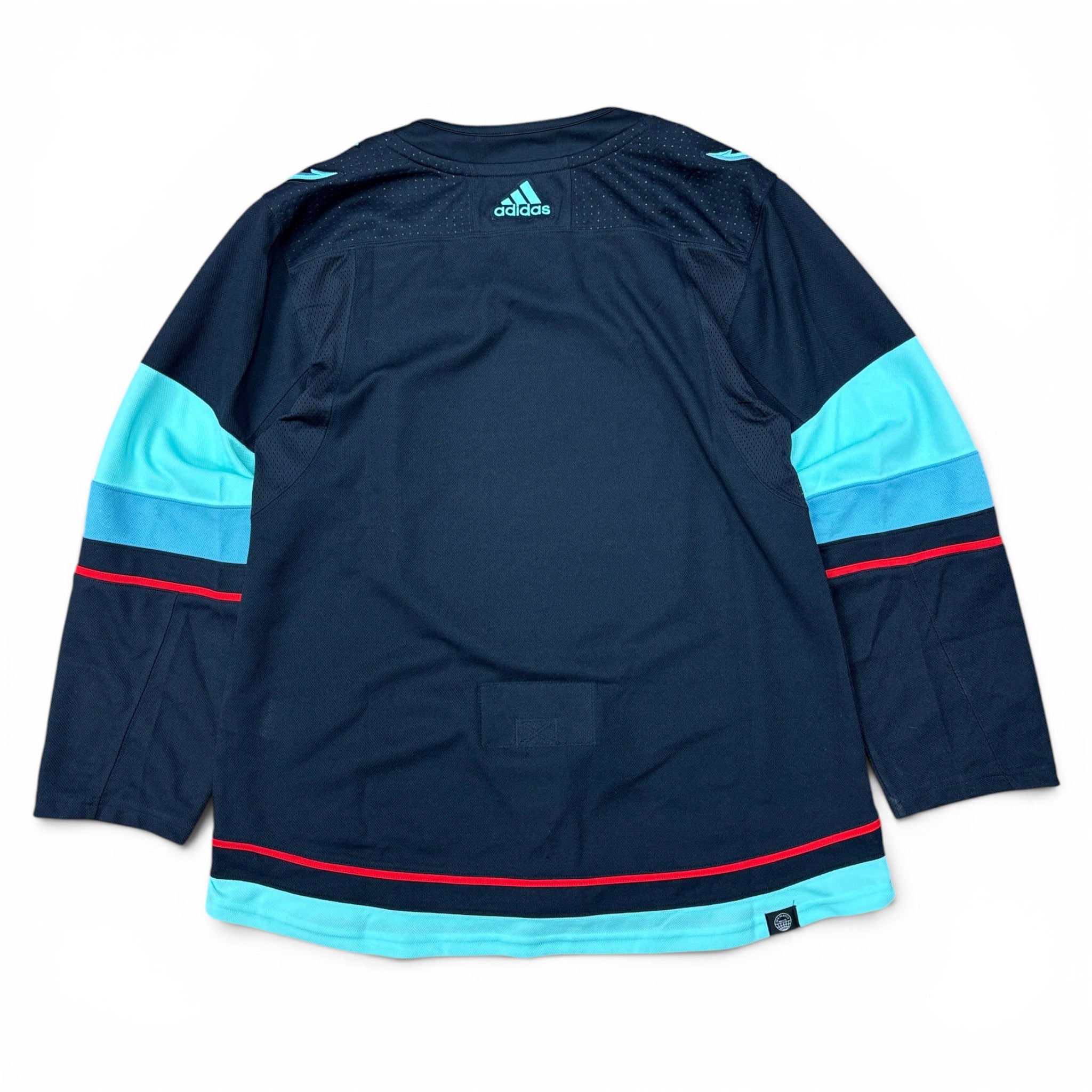 Vintage Adidas NHL Seattle Kraken Blank Home Jersey Navy