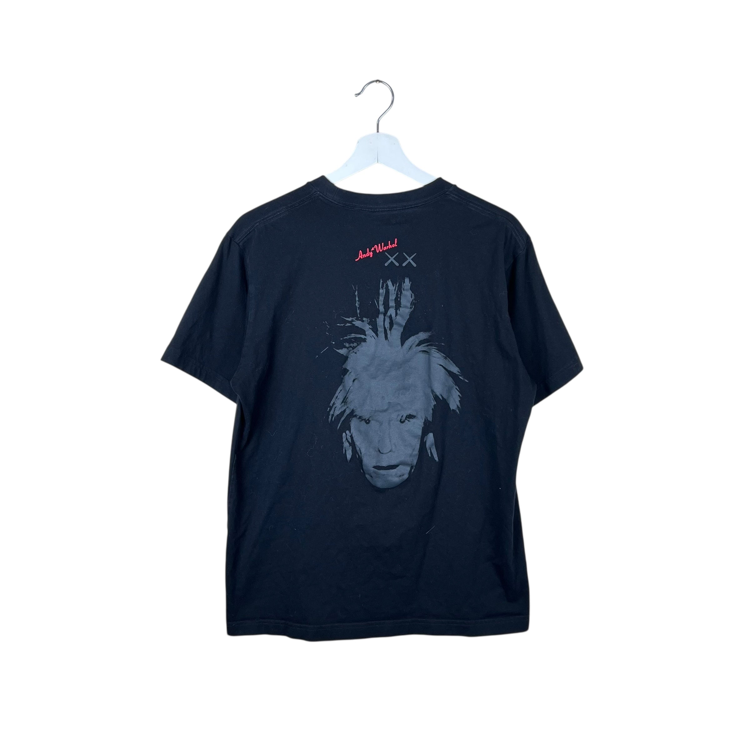 Andy Warhol x Uniqlo x KAWS Graphic Tee Black