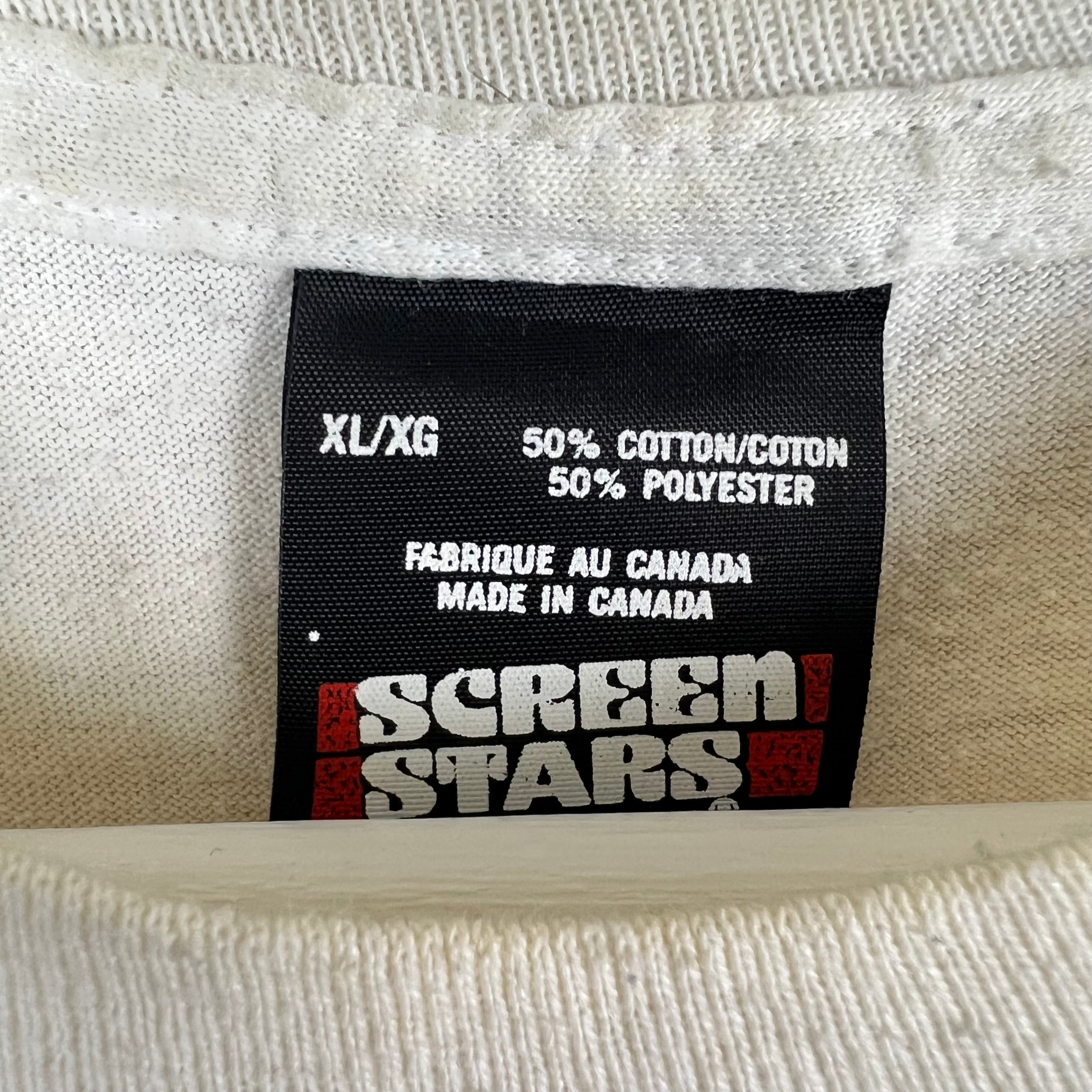 1990 The Simpsons Bart Simpson Skateboard Tee White