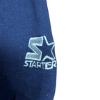 Vintage Starter Oval Logo V-Crewneck Navy