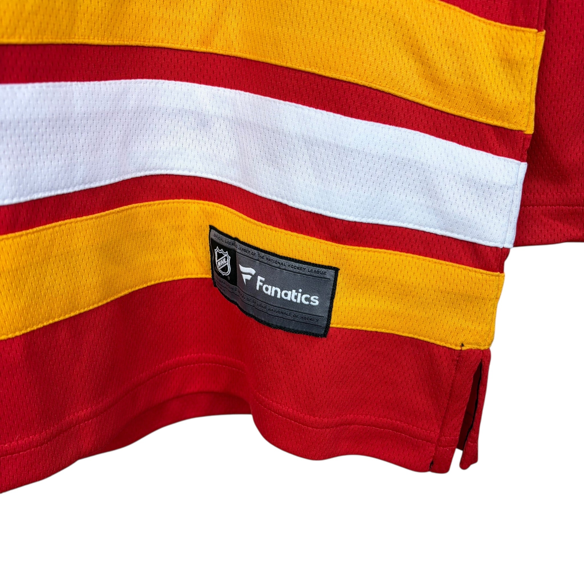 Vintage Fanatics Women’s NHL Calgary Flames Johnny Gaudreau Away Jersey