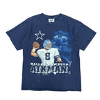 1997 Lee Sport NFL Dallas Cowboys Troy Aikman Player Tee
