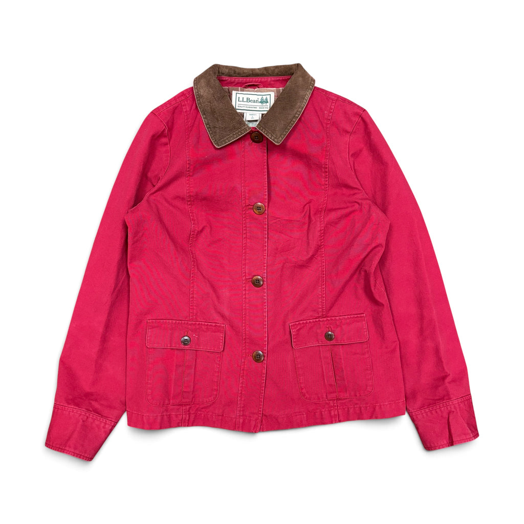 Vintage L.L Bean Women’s Blanket Lined Farmers Jacket Red