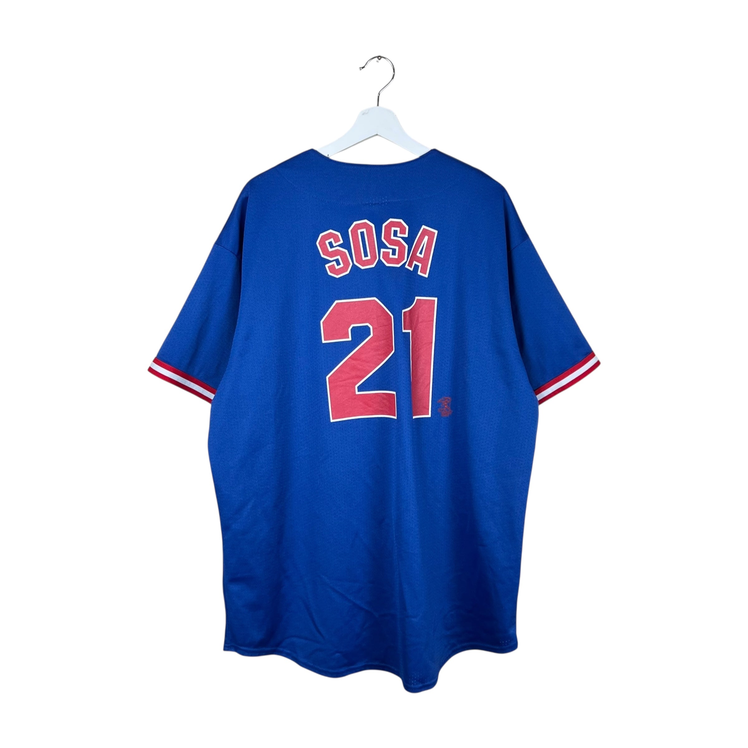 Vintage Majestic MLB Chicago Cubs Sammy Sosa Away Jersey