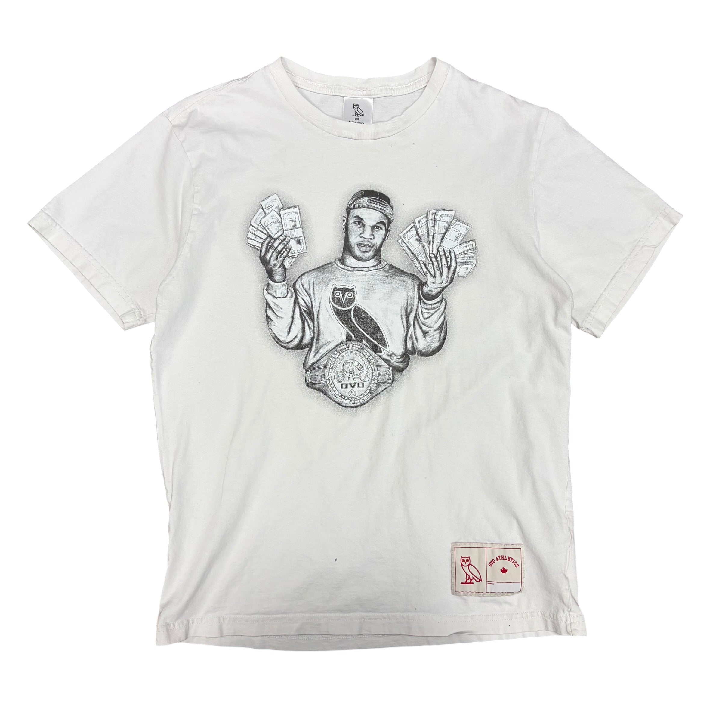 OVO x Mike Tyson “Money Mike” Tee White