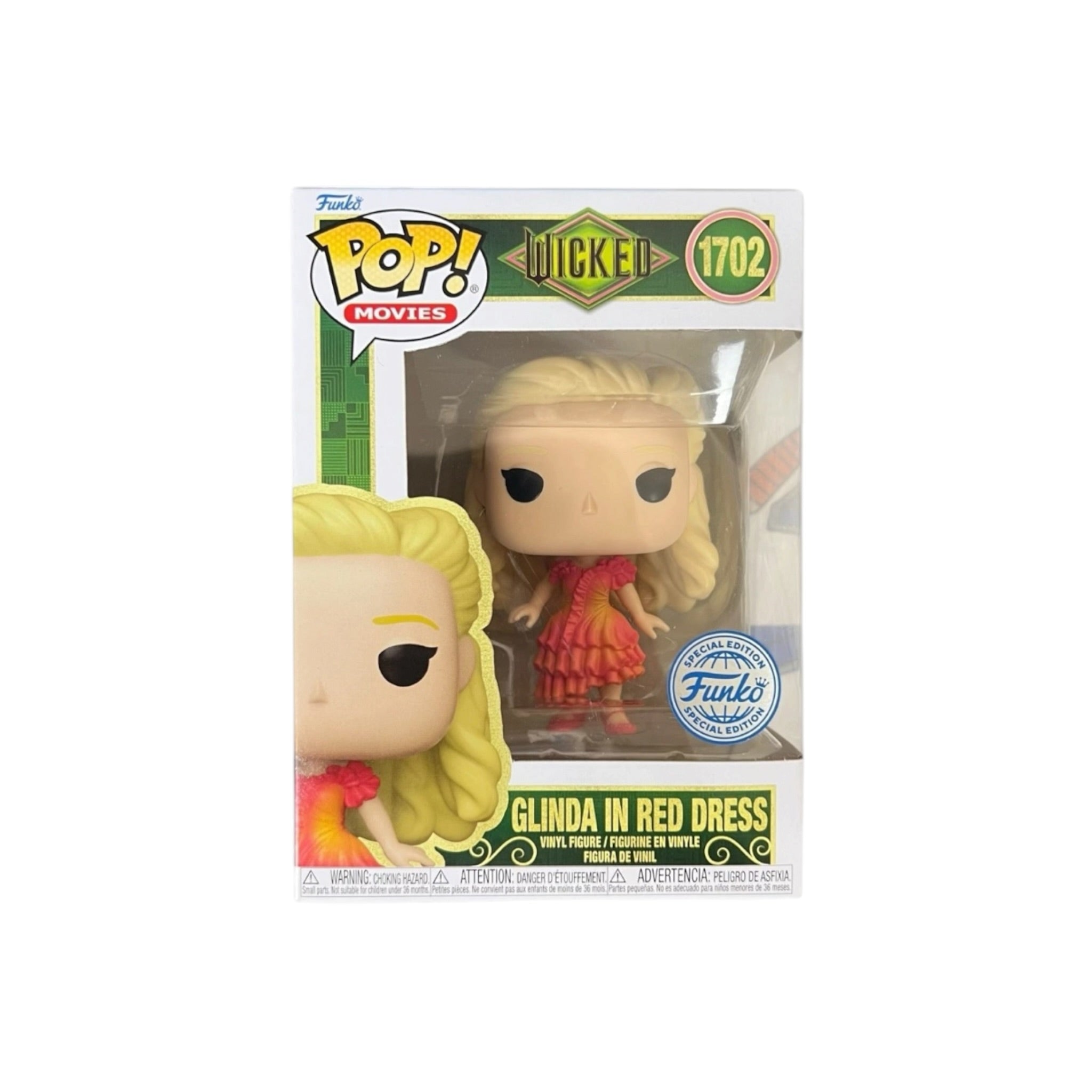 Funko Pop! Wicked “Glinda In Red Dress” (#1702)