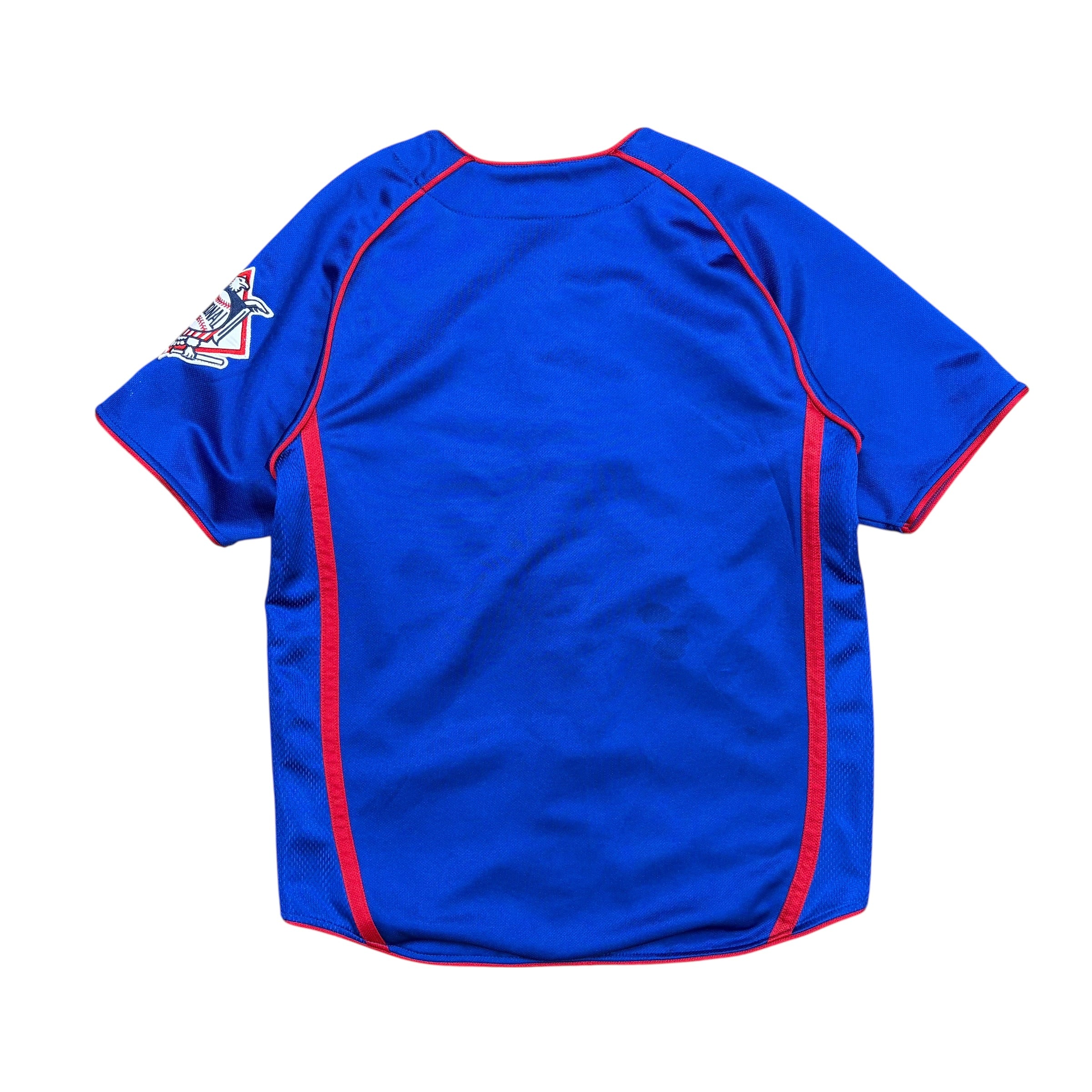 Vintage TrueFan Youth MLB Chicago Cubs Satin Jersey