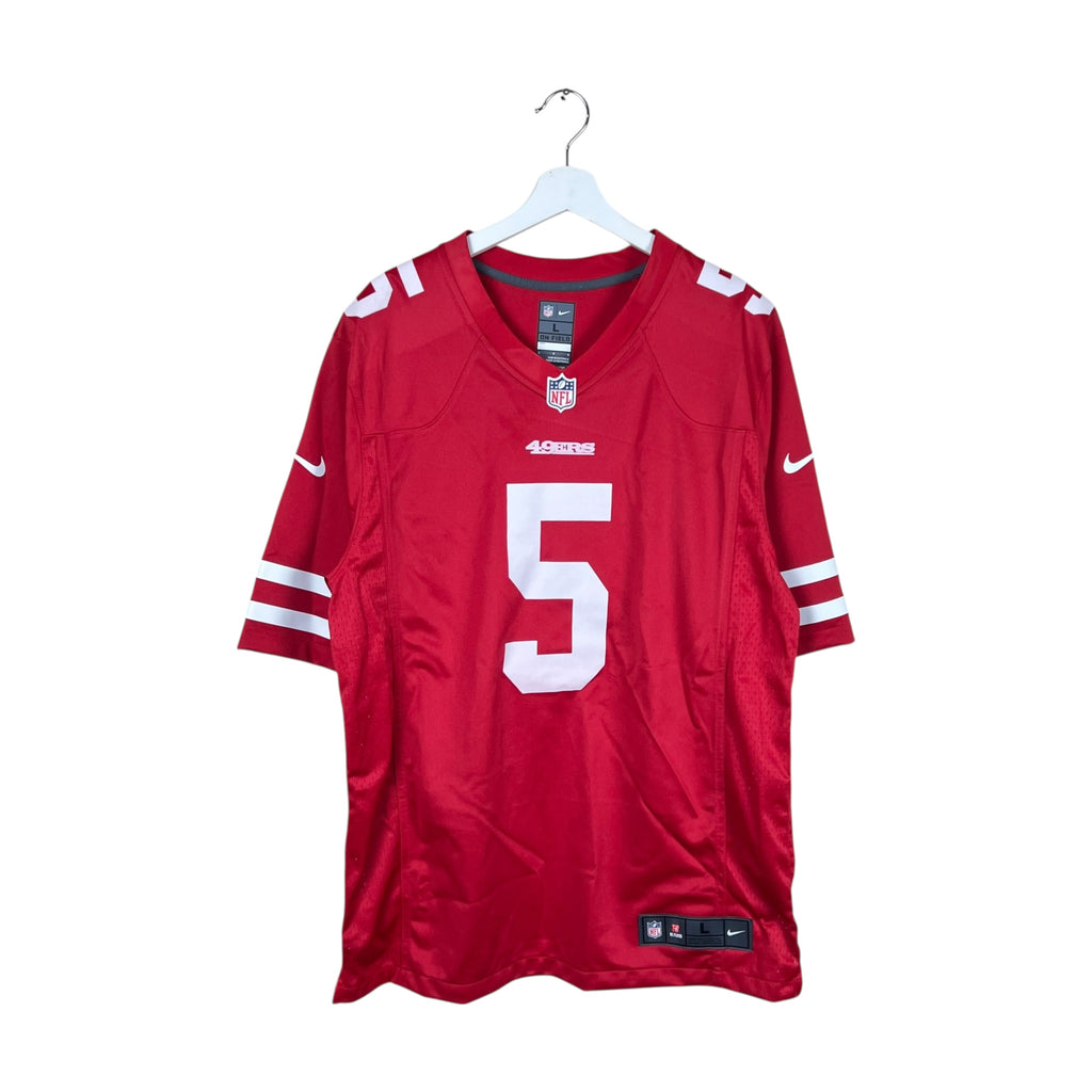 Vintage Nike NFL San Francisco 49ers Trey Lance Away Jersey