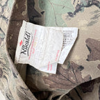 Vintage Nikaldi Reversible RealTree Puffer Bomber Jacket Camo/Orange