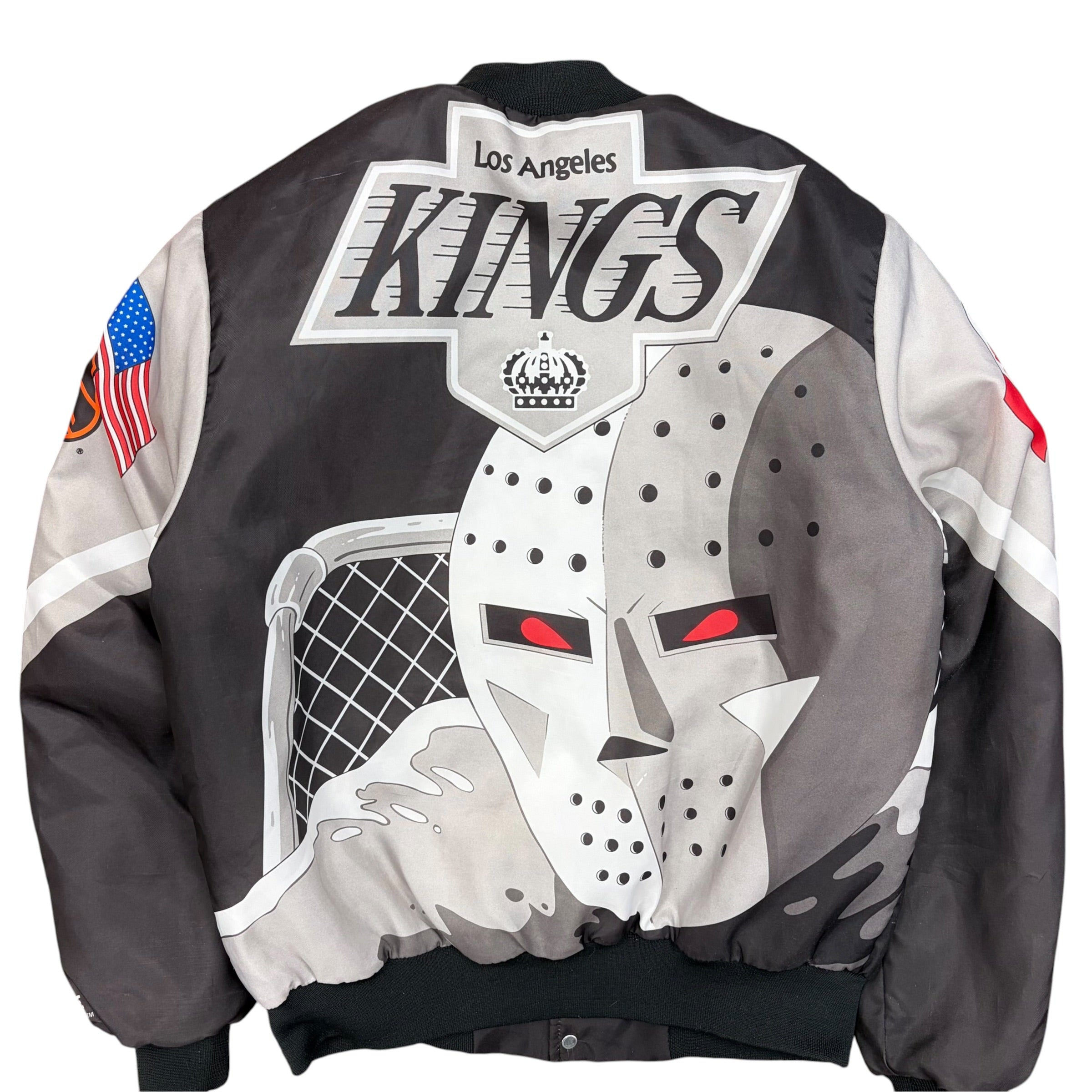 Vintage Chalkline NHL Los Angeles Kings Goalie Satin Jacket