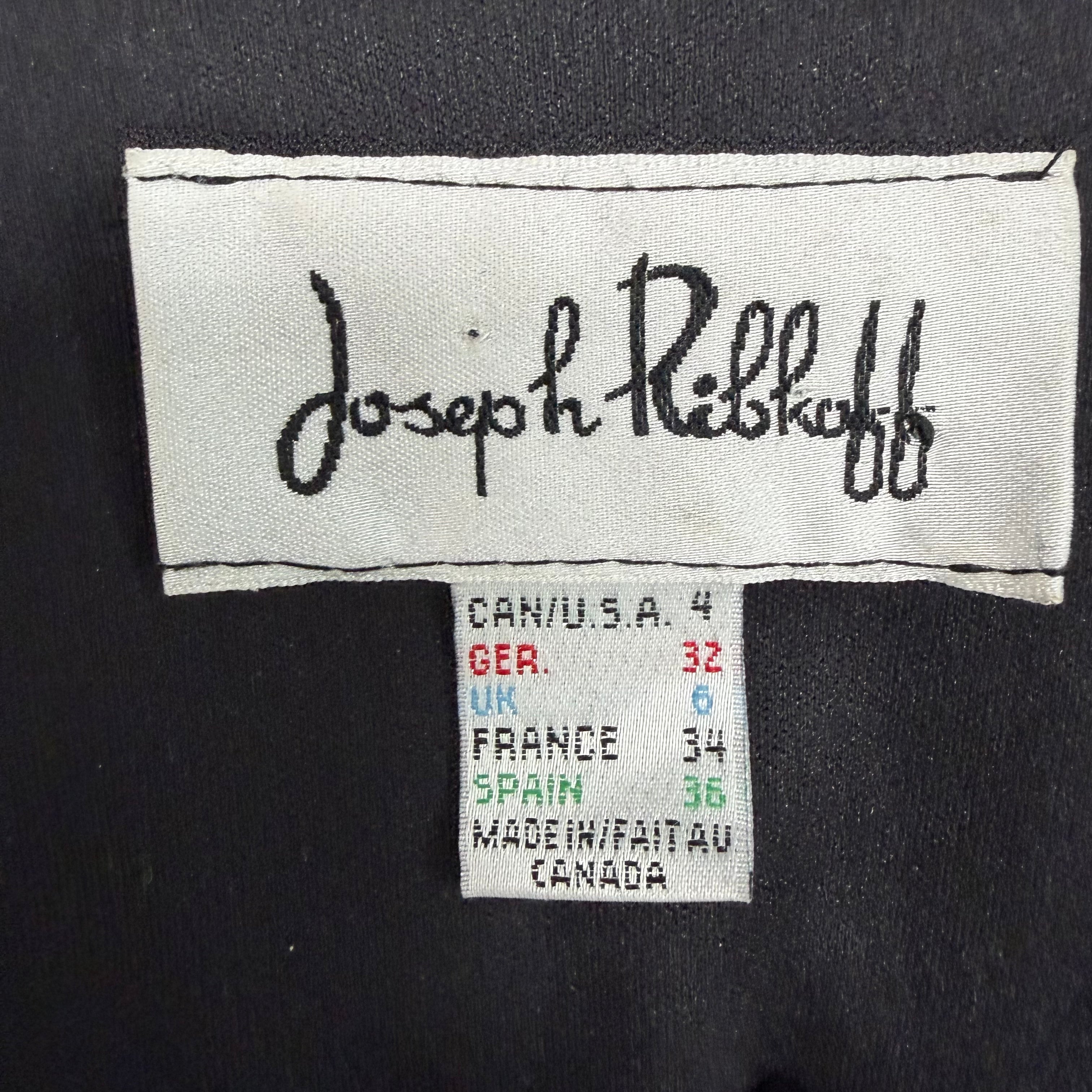 Vintage Joesph Ribkoff Women’s Faux Fur Mink Chinchilla Coat