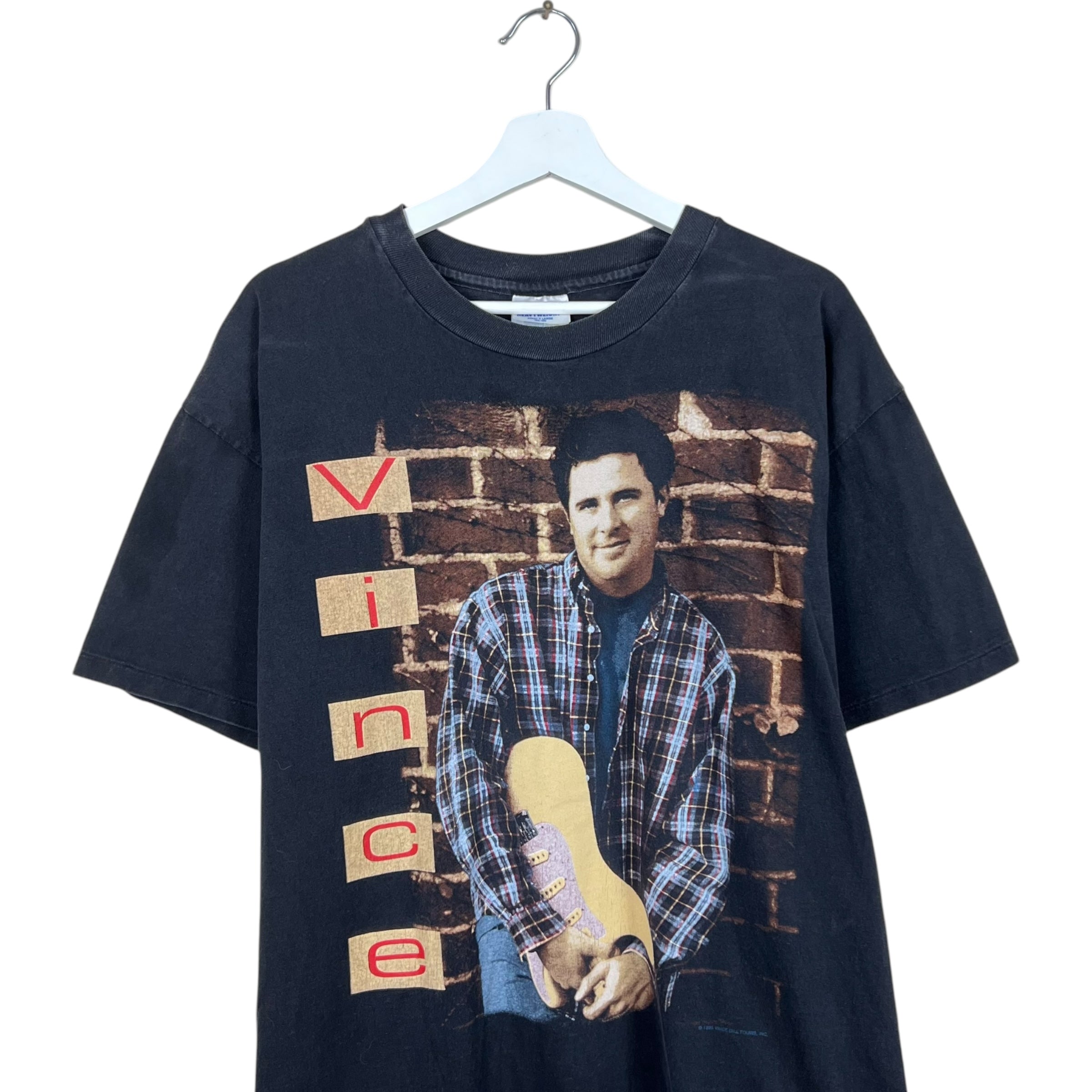 1995 Vince Gill Country Tour Tee Black