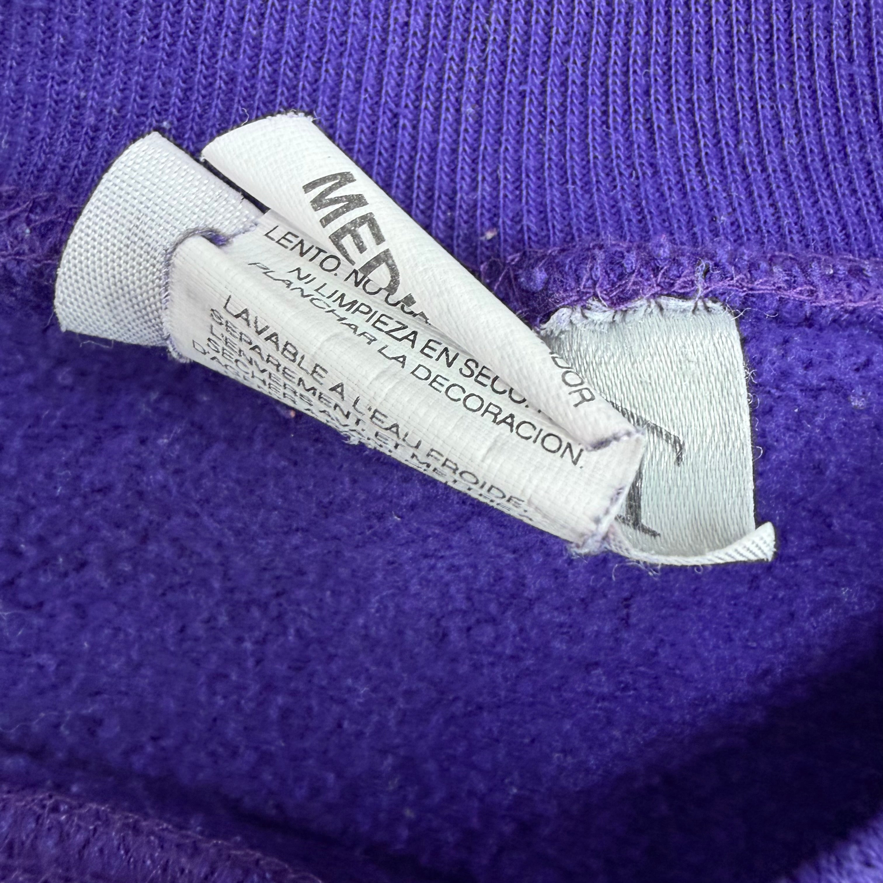 Vintage Summit Sportswear Taz & She Devil Crewneck Purple