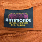 Vintage Artimonde Led Zeppelin Album Cover Tee Burnt Orange