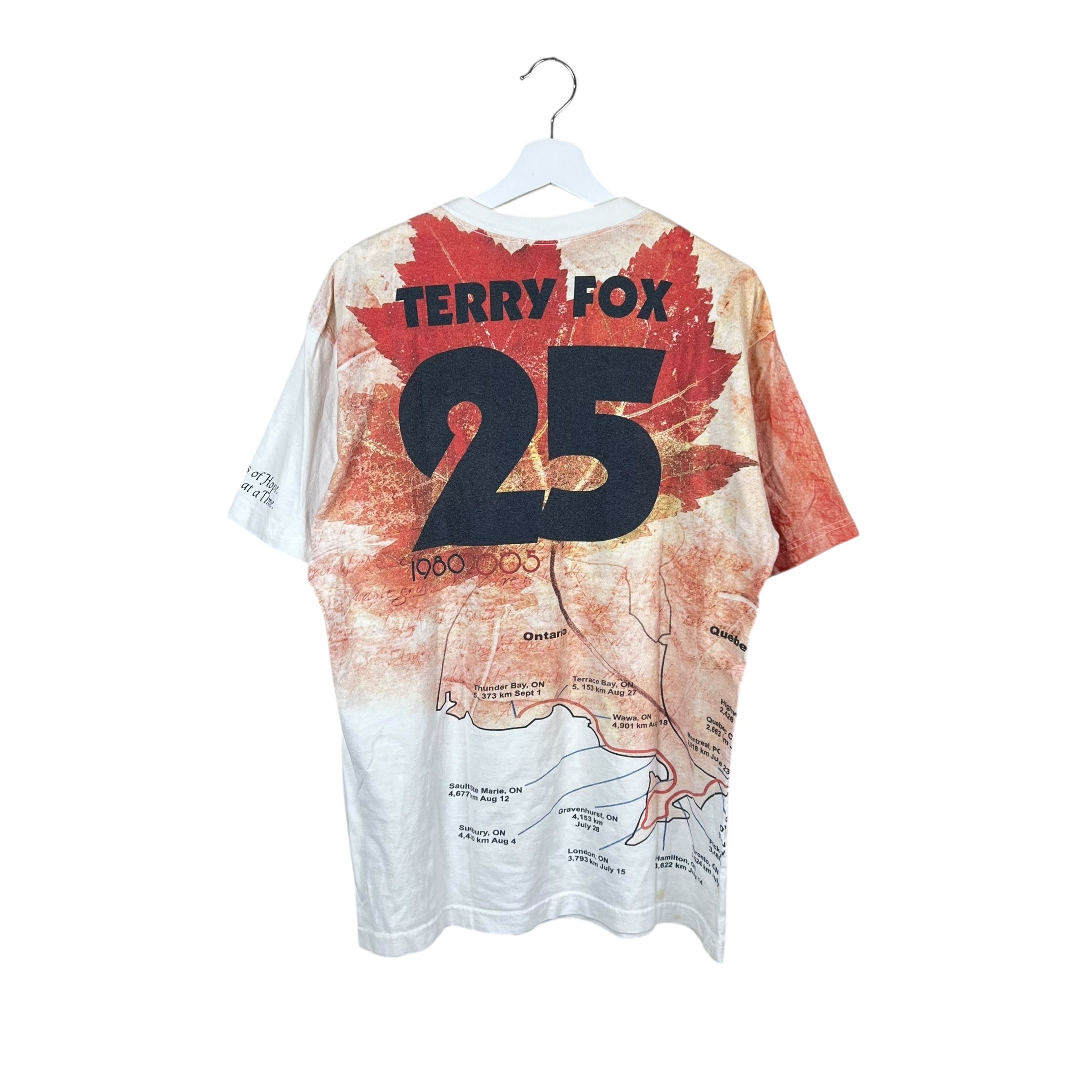 Vintage Terry Fox Foundation AOP Tee