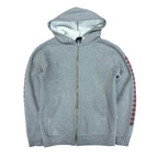 Vintage Independent Full Zip Hoodie Grey