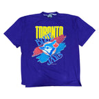 1992 Athletic Softwear MLB Toronto Blue Jays Logo Tee Purple