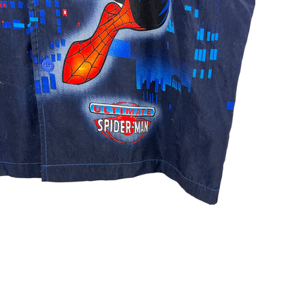 2002 Ultimate Spider-Man AOP Button Up