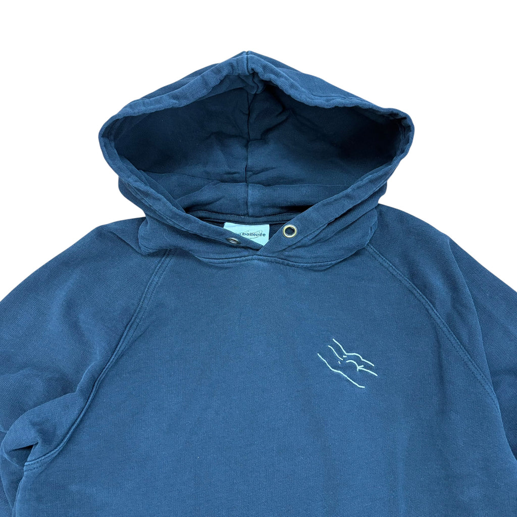 Carne Bollente Woman Line Art Hoodie Black