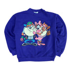 Vintage Summit Sportswear Taz & She Devil Crewneck Purple