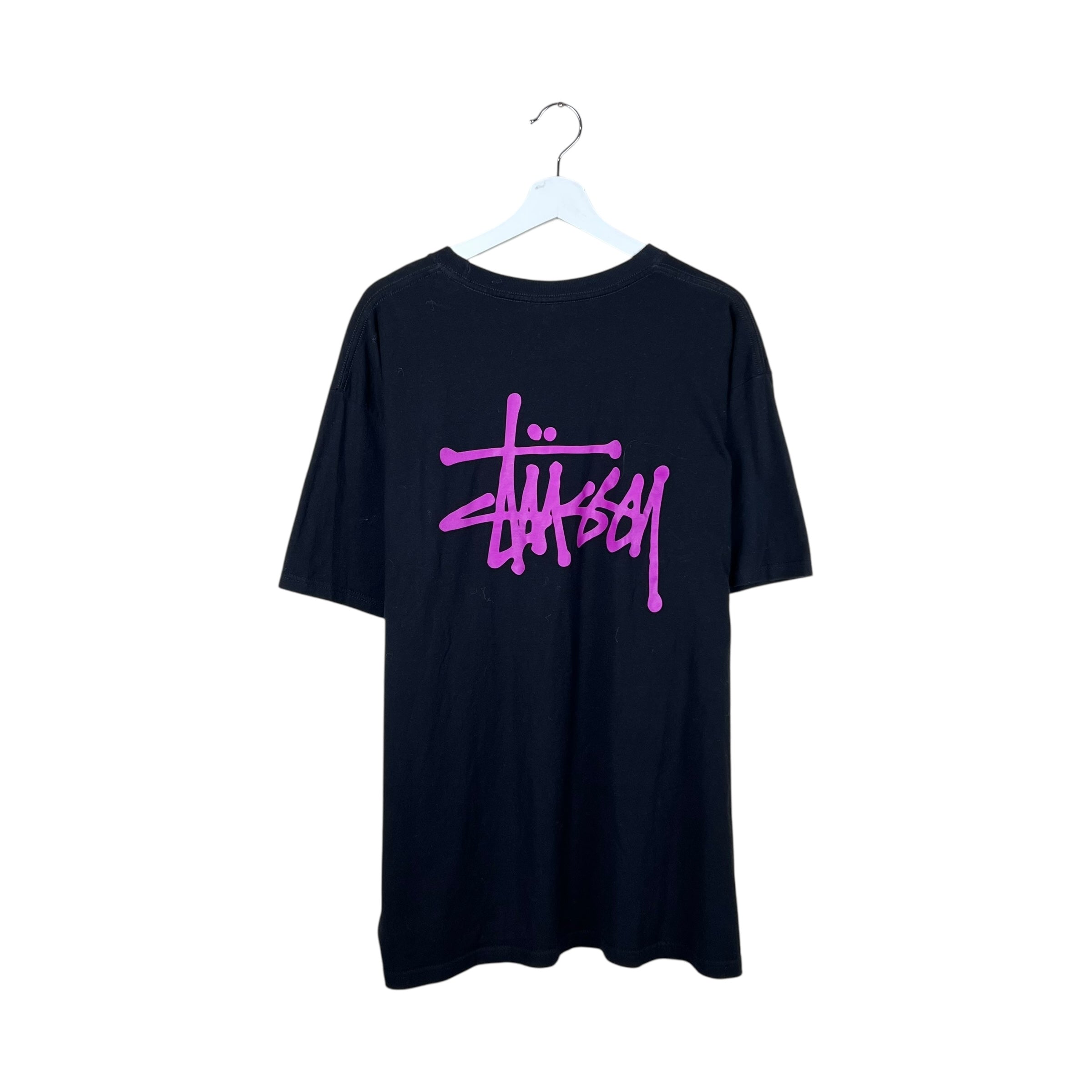 Stussy Big Logo Tee Black