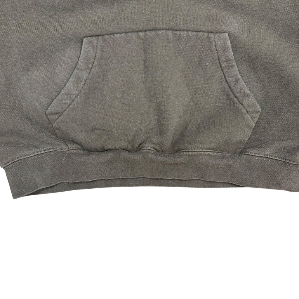 Essentials Felt Logo Hoodie Off Black