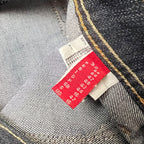 Vintage C-IN-C Women’s Mid Length Denim Skirt Dark Wash
