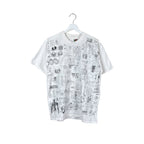 Vintage Blinded By Science Test Answer Tee White